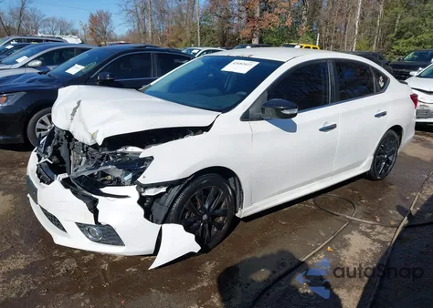 2017 Nissan Sentra Sr from USA, damaged, VIN 3N1AB7AP7HY309536